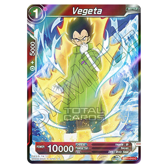 Dragon Ball Super - B11 - Vermilion Bloodline - Vegeta - BT11-010 (Foil)