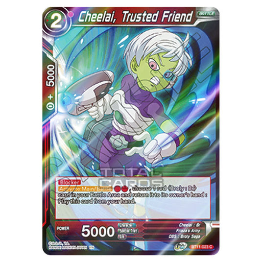 Dragon Ball Super - B11 - Vermilion Bloodline - Cheelai, Trusted Friend - BT11-023 (Foil)