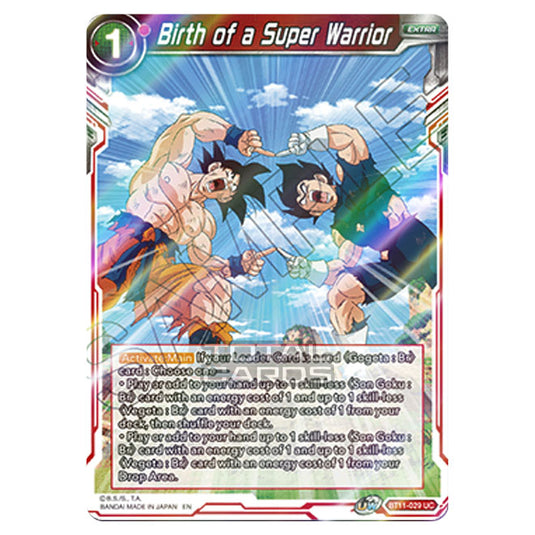 Dragon Ball Super - B11 - Vermilion Bloodline - Birth of a Super Warrior - BT11-029 (Foil)