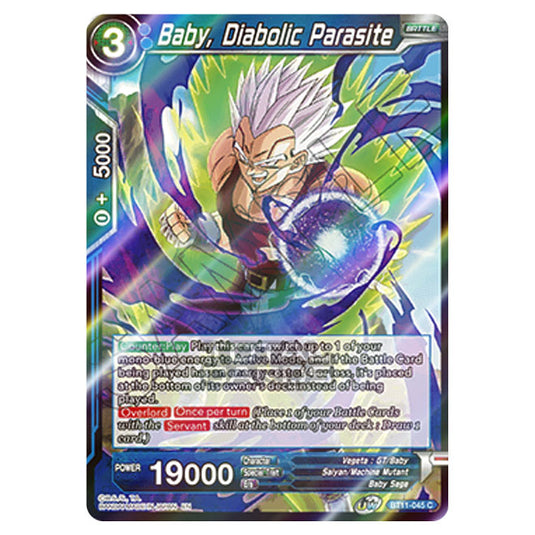 Dragon Ball Super - B11 - Vermilion Bloodline - Baby, Diabolic Parasite - BT11-045 (Foil)