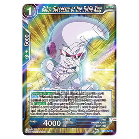 Dragon Ball Super - B11 - Vermilion Bloodline - Baby, Successor of the Tuffle King - BT11-047 (Foil)