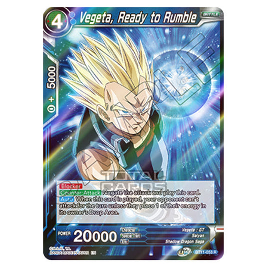 Dragon Ball Super - B11 - Vermilion Bloodline - Vegeta, Ready to Rumble - BT11-053 (Foil)