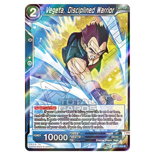 Dragon Ball Super - B11 - Vermilion Bloodline - Vegeta, Disciplined Warrior - BT11-054 (Foil)