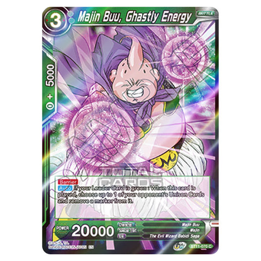 Dragon Ball Super - B11 - Vermilion Bloodline - Majin Buu, Ghastly Energy - BT11-070 (Foil)