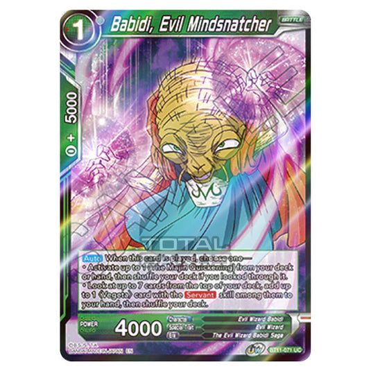 Dragon Ball Super - B11 - Vermilion Bloodline - Babidi, Evil Mindsnatcher - BT11-071 (Foil)