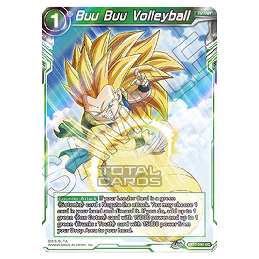 Dragon Ball Super - B11 - Vermilion Bloodline - Buu Buu Volleyball - BT11-090 (Foil)