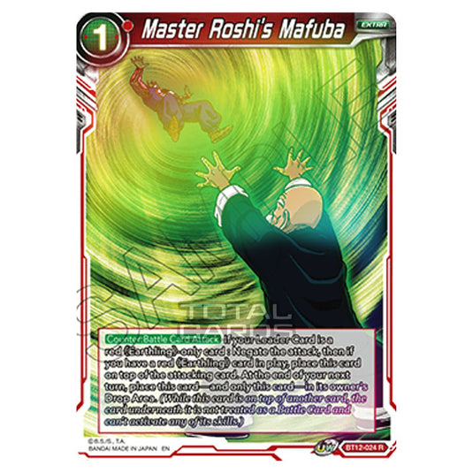 Dragon Ball Super - B12 - Vicious Rejuvenation - Master Roshi's Mafuba - BT12-024 (Foil)