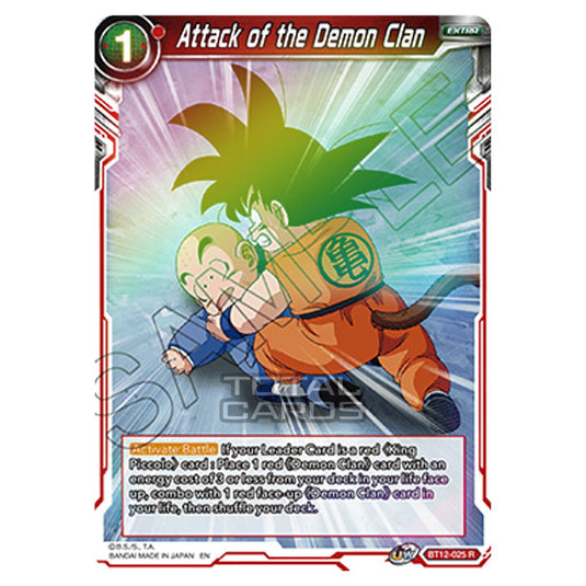 Dragon Ball Super - B12 - Vicious Rejuvenation - Attack of the Demon Clan - BT12-025 (Foil)