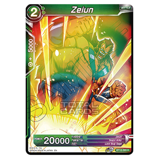 Dragon Ball Super - B12 - Vicious Rejuvenation - Zeiun - BT12-065 (Foil)