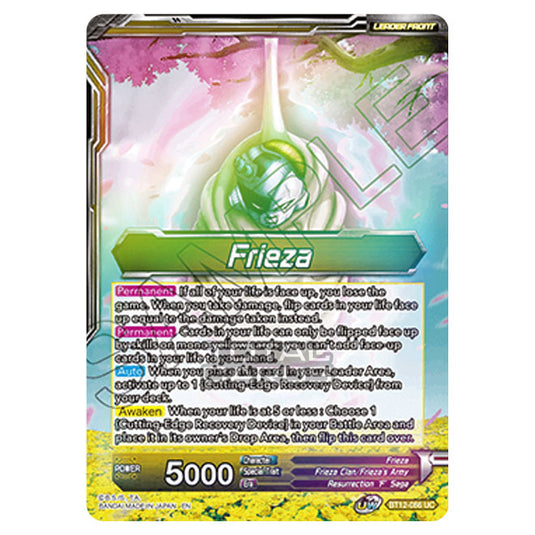 Dragon Ball Super - B12 - Vicious Rejuvenation - Frieza - BT12-086 (Foil)