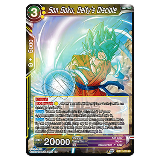 Dragon Ball Super - B12 - Vicious Rejuvenation - Son Goku, Deity's Disciple - BT12-089 (Foil)