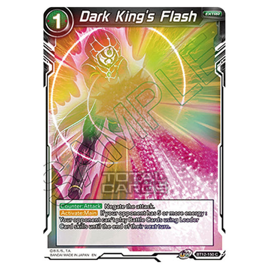 Dragon Ball Super - B12 - Vicious Rejuvenation - Dark King's Flash - BT12-150 (Foil)