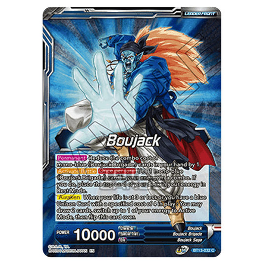 Dragon Ball Super - B13 - Supreme Rivalry - Boujack - BT13-032 (Foil)