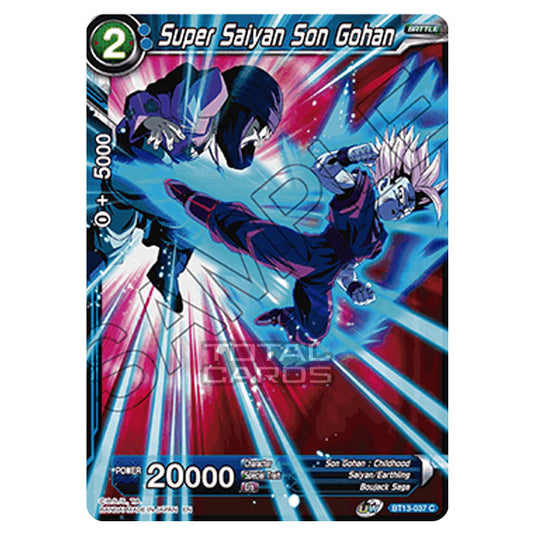 Dragon Ball Super - B13 - Supreme Rivalry - Super Saiyan Son Gohan - BT13-037 (Foil)