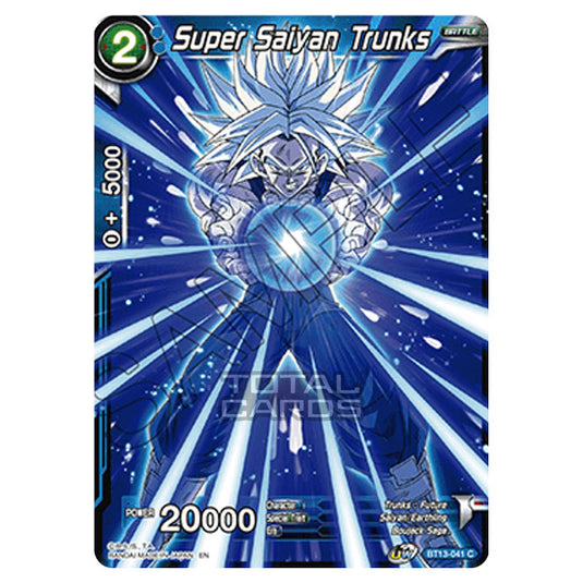 Dragon Ball Super - B13 - Supreme Rivalry - Super Saiyan Trunks - BT13-041 (Foil)