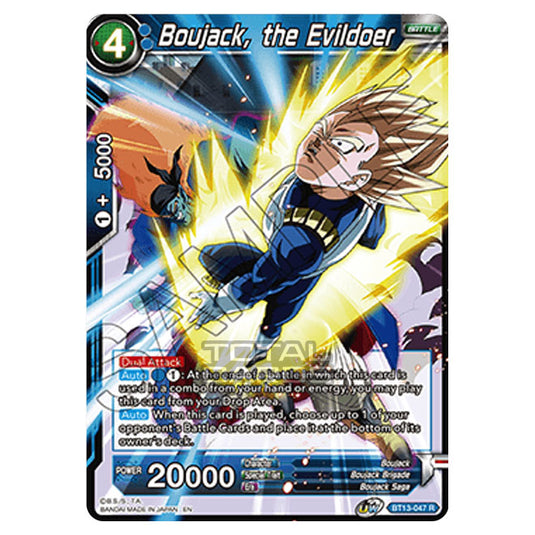 Dragon Ball Super - B13 - Supreme Rivalry - Boujack, the Evildoer - BT13-047 (Foil)