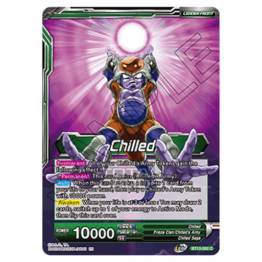 Dragon Ball Super - B13 - Supreme Rivalry - Chilled - BT13-062 (Foil)