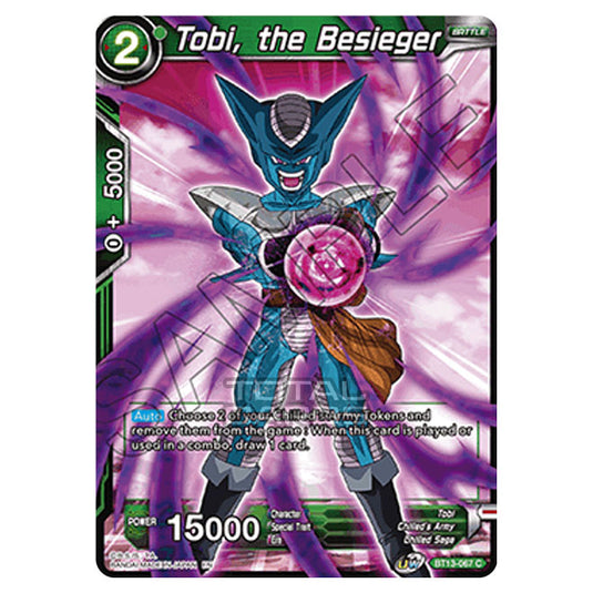 Dragon Ball Super - B13 - Supreme Rivalry - Tobi, the Besieger - BT13-067 (Foil)