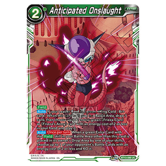 Dragon Ball Super - B13 - Supreme Rivalry - Anticipated Onslaught - BT13-086 (Foil)