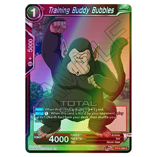 Dragon Ball Super - B15 - Saiyan Showdown - Training Buddy Bubbles - BT15-006 (Foil)