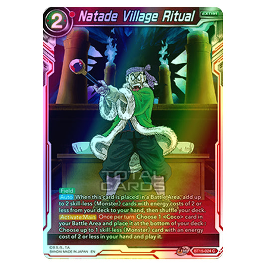 Dragon Ball Super - B15 - Saiyan Showdown - Natade Village Ritual - BT15-024 (Foil)