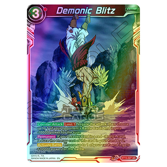 Dragon Ball Super - B15 - Saiyan Showdown - Demonic Blitz - BT15-027 (Foil)