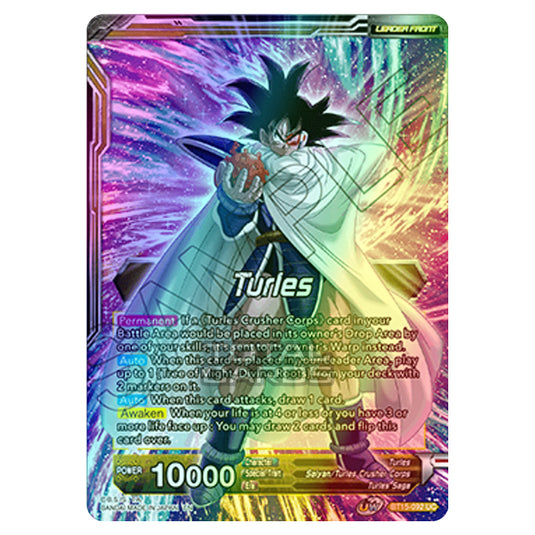 Dragon Ball Super - B15 - Saiyan Showdown - Turles - BT15-092 (Foil)