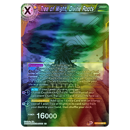 Dragon Ball Super - B15 - Saiyan Showdown - Tree of Might, Divine Roots - BT15-094 (Foil)