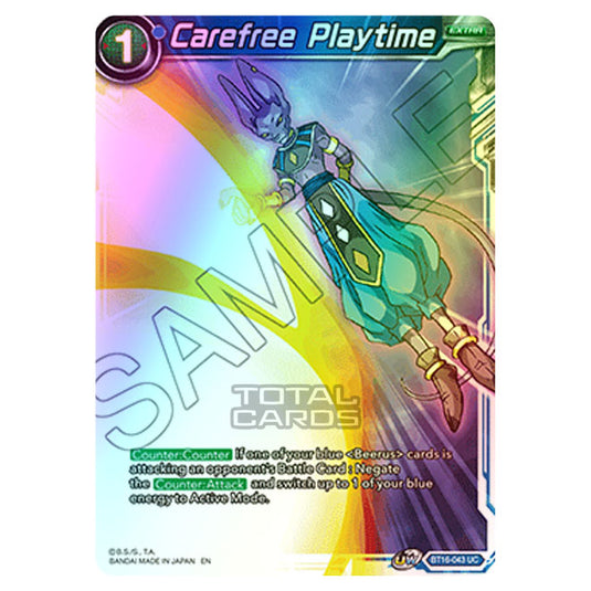 Dragon Ball Super - B16 - Realm Of The Gods - Carefree Playtime - BT16-043 (Foil)