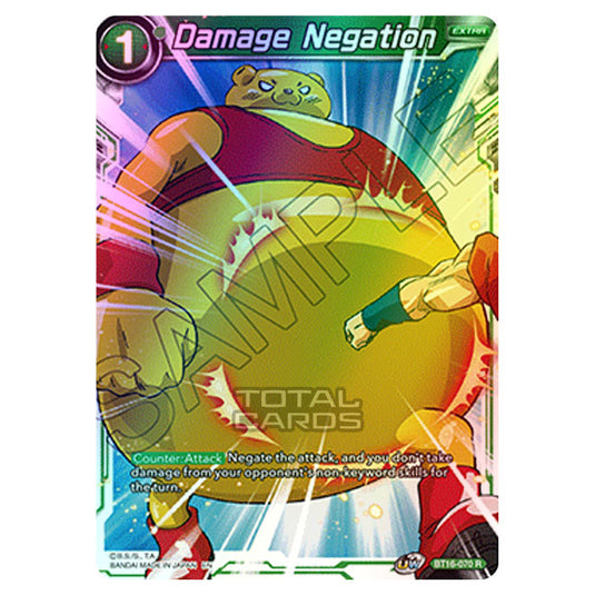 Dragon Ball Super - B16 - Realm Of The Gods - Damage Negation - BT16-070 (Foil)