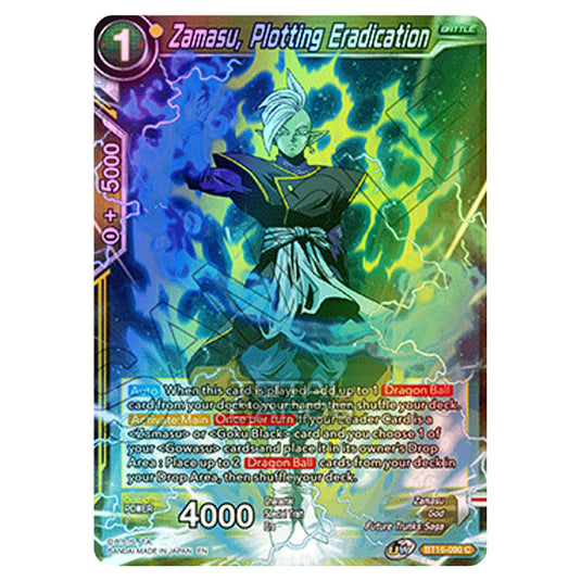 Dragon Ball Super - B16 - Realm Of The Gods - Zamasu, Plotting Eradication - BT16-090 (Foil)