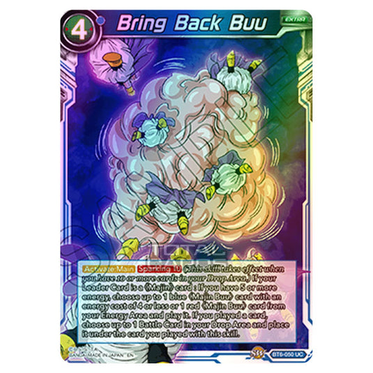 Dragon Ball Super - BT6 - Destroyer Kings - Bring Back Buu - BT6-050 (Foil)