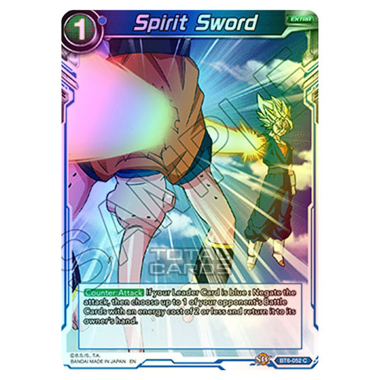 Dragon Ball Super - BT6 - Destroyer Kings - Spirit Sword - BT6-052 (Foil)