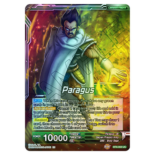 Dragon Ball Super - BT6 - Destroyer Kings - Paragus - BT6-053 (Foil)