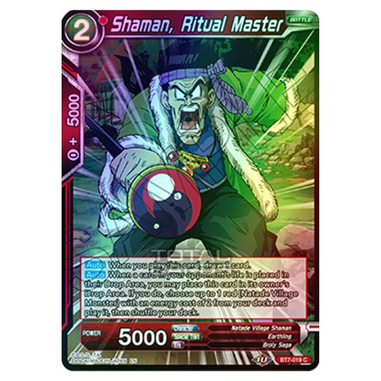 Dragon Ball Super - BT7 - Assault of the Saiyans - Shaman, Ritual Master - BT7-019 (Foil)