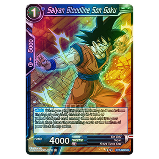 Dragon Ball Super - BT7 - Assault of the Saiyans - Saiyan Bloodline Son Goku - BT7-028 (Foil)