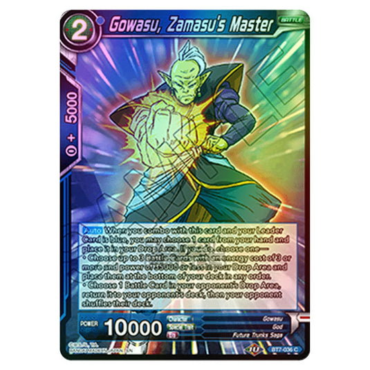 Dragon Ball Super - BT7 - Assault of the Saiyans - Gowasu, Zamasu's Master - BT7-036 (Foil)