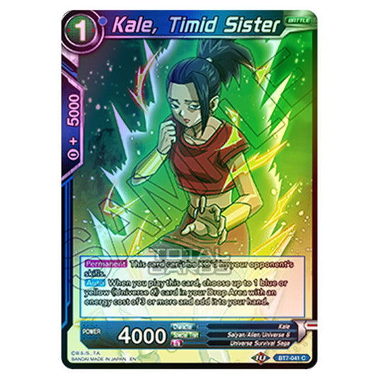 Dragon Ball Super - BT7 - Assault of the Saiyans - Kale, Timid Sister - BT7-041 (Foil)