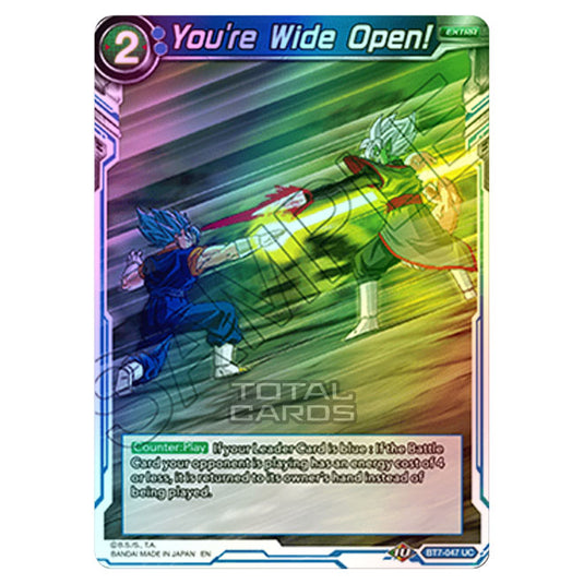 Dragon Ball Super - BT7 - Assault of the Saiyans - You're Wide Open! - BT7-047 (Foil)