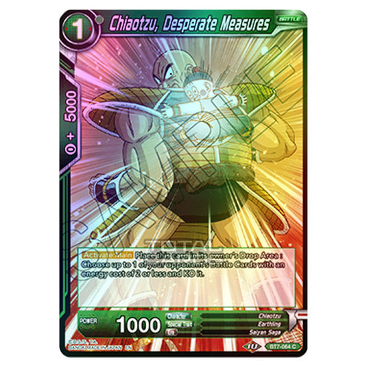 Dragon Ball Super - BT7 - Assault of the Saiyans - Chiaotzu, Desperate Measures - BT7-064 (Foil)