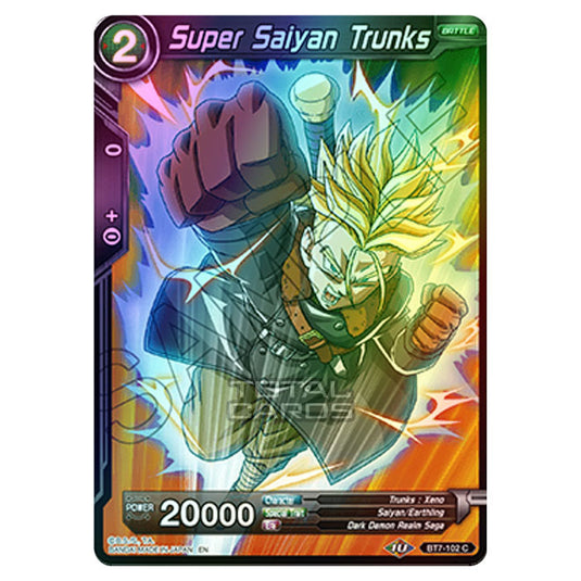 Dragon Ball Super - BT7 - Assault of the Saiyans - Super Saiyan Trunks - BT7-102 (Foil)