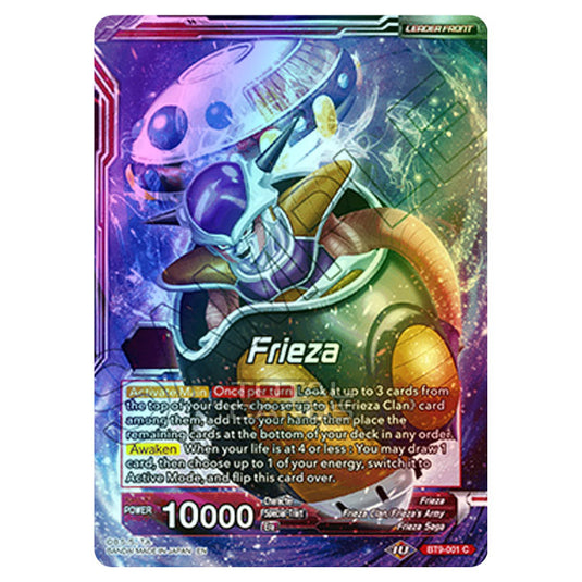 Dragon Ball Super - BT9 - Universal Onslaught - Frieza - BT9-001 (Foil)