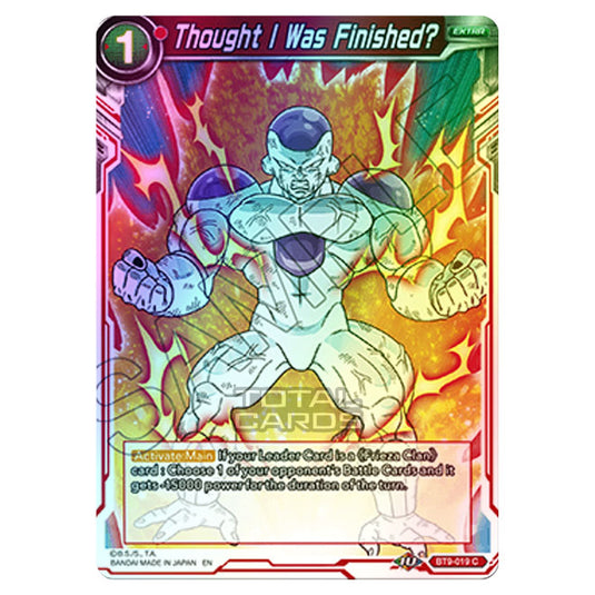 Dragon Ball Super - BT9 - Universal Onslaught - Thought I Was Finished? - BT9-019 (Foil)
