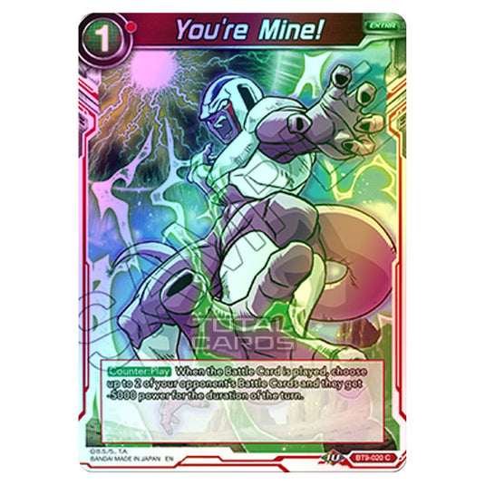 Dragon Ball Super - BT9 - Universal Onslaught - You're Mine! - BT9-020 (Foil)