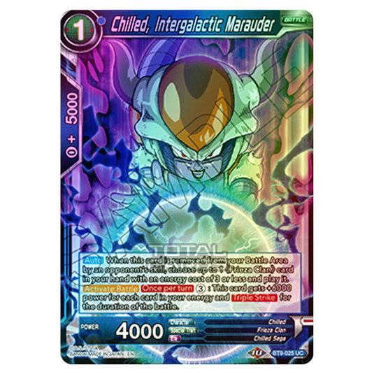 Dragon Ball Super - BT9 - Universal Onslaught - Chilled, Intergalactic Marauder - BT9-025 (Foil)