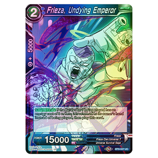 Dragon Ball Super - BT9 - Universal Onslaught - Frieza, Undying Emperor - BT9-027 (Foil)