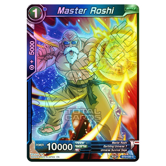 Dragon Ball Super - BT9 - Universal Onslaught - Master Roshi - BT9-030 (Foil)