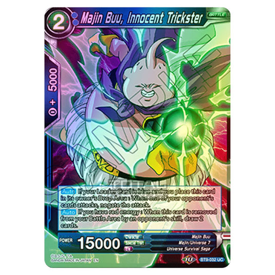 Dragon Ball Super - BT9 - Universal Onslaught - Majin Buu, Innocent Trickster - BT9-032 (Foil)