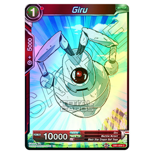 Dragon Ball Super - Draft Box 04 - Dragon Brawl - Giru - DB1-004 (Foil)