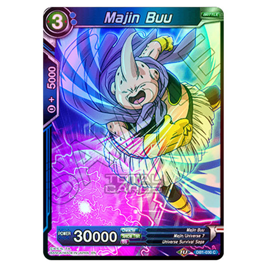 Dragon Ball Super - Draft Box 04 - Dragon Brawl - Majin Buu - DB1-030 (Foil)